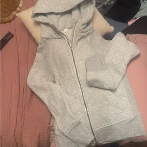 Lululemon Women’s Full Zip Hoodie Gray Size 4 NWT
